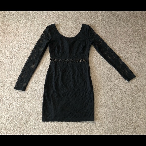 City Studio Lace Dress Sz 7  Holiday Party Sexy Vintage - Picture 8 of 10